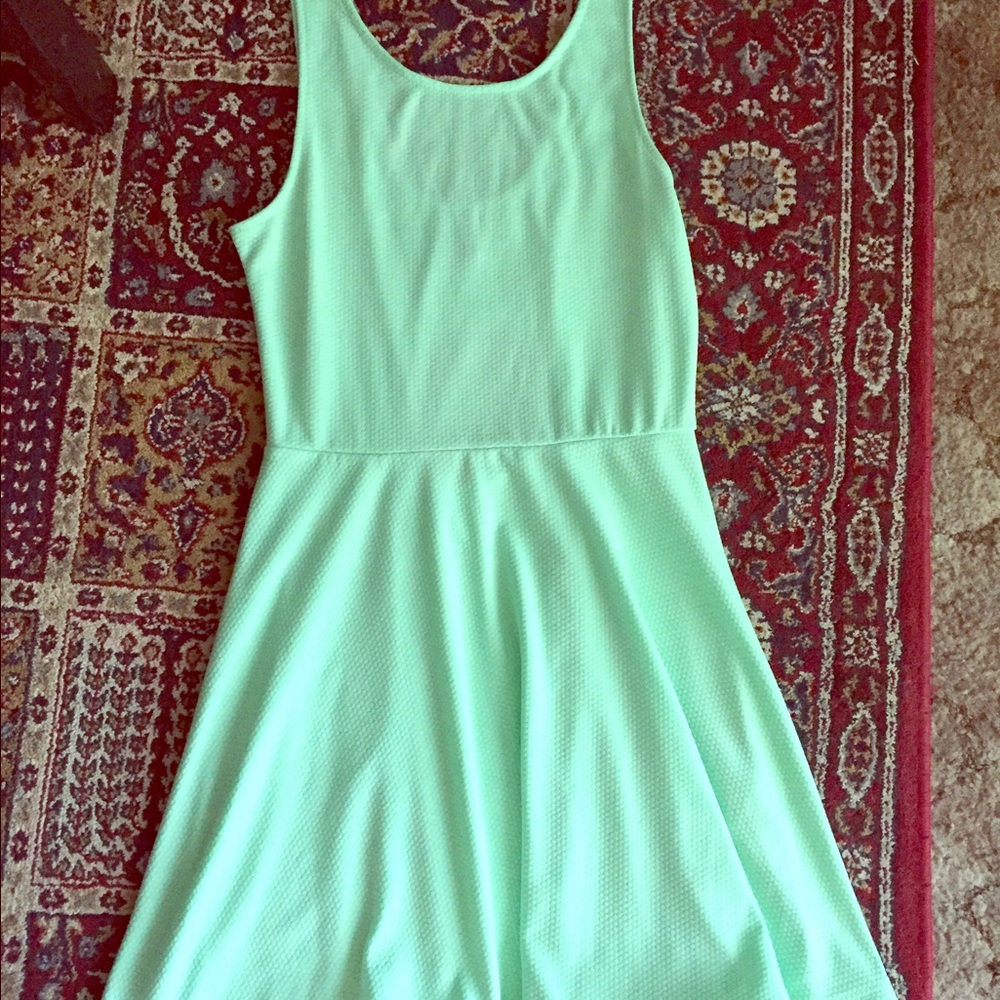 Mint Green Dress